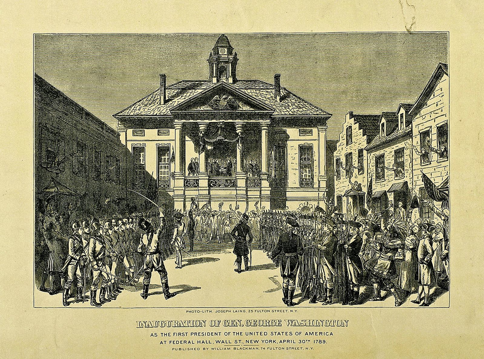 Inauguration of George Washington