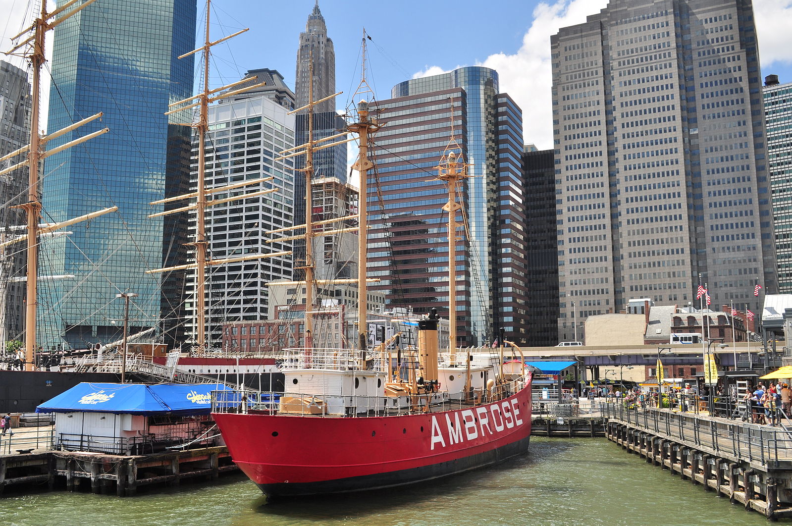 South Street Seaport Ships