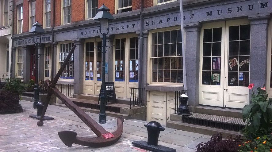 South Street Seaport Museum New York. Саут-стрит-Сипорт.
