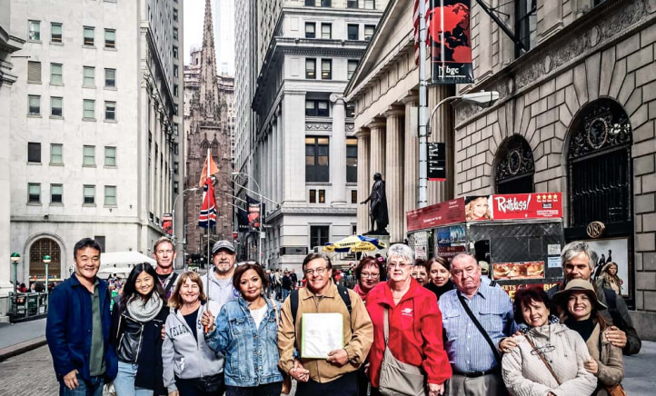 Wall Street Experience tour group