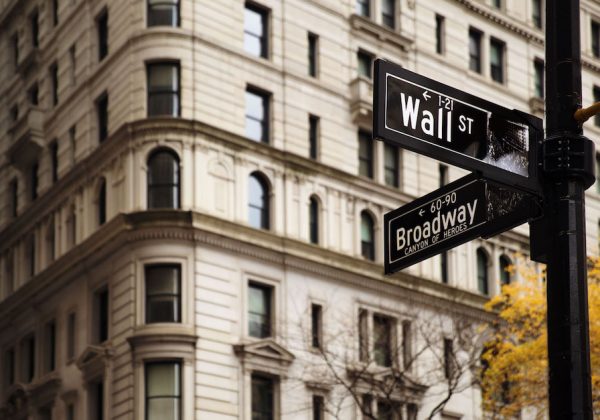 Wall Street NYC sign