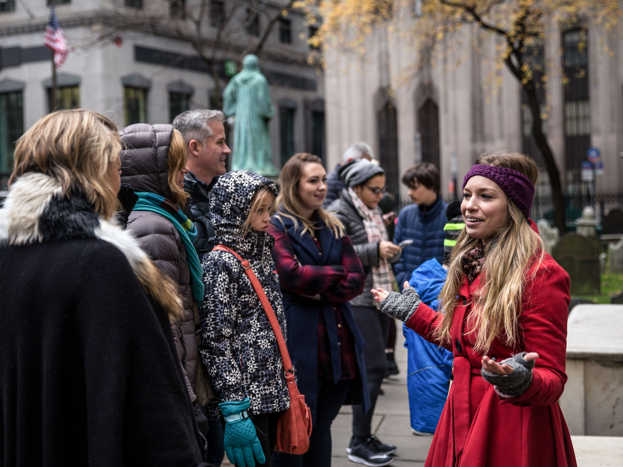 Tour of Wall street