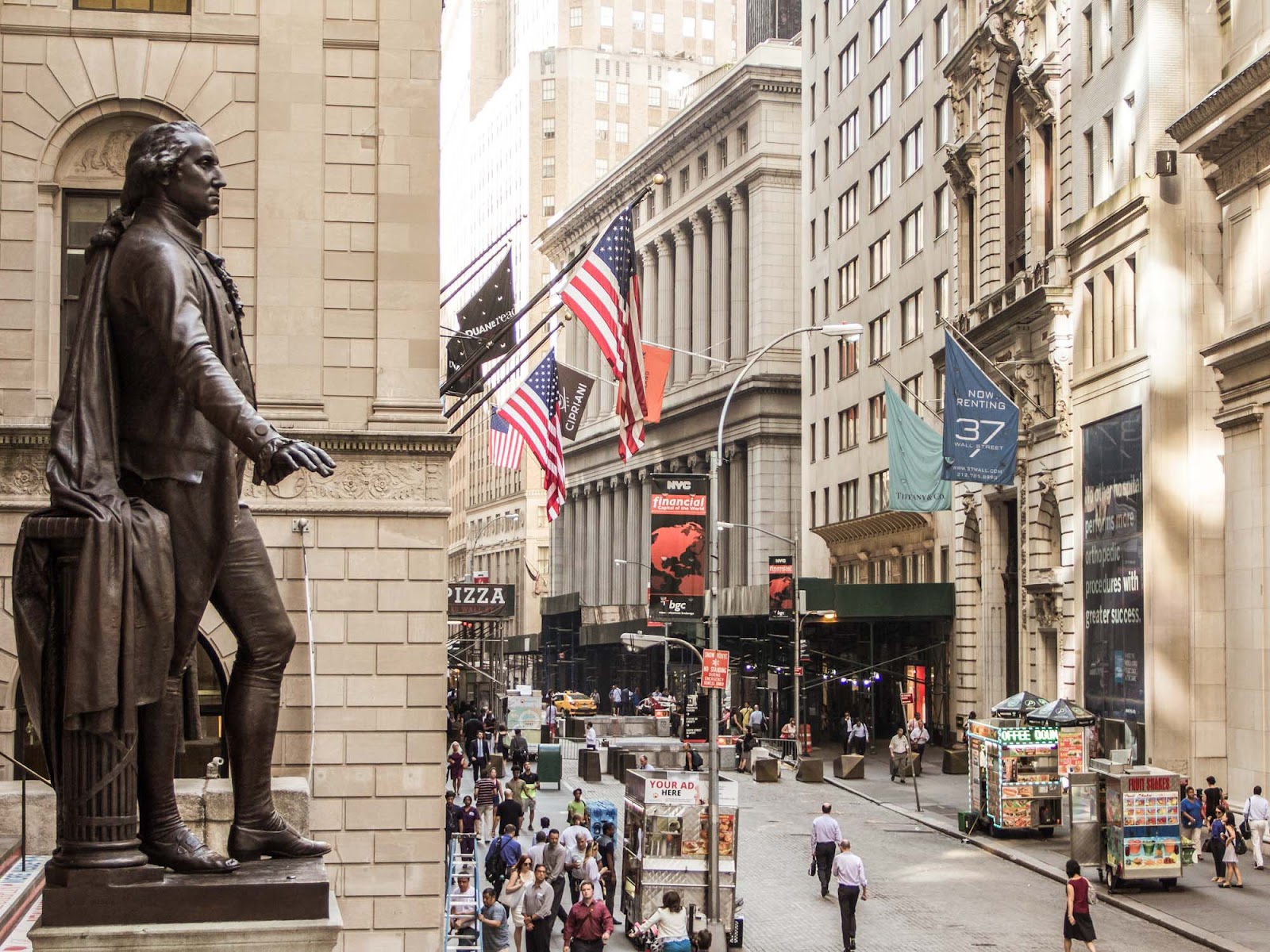 Washington Statue on Wall Street