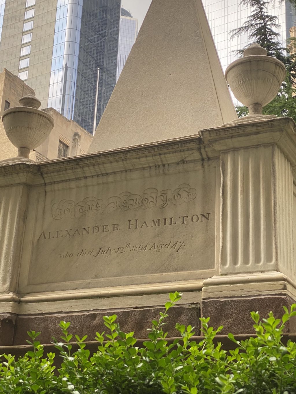 Trinity Church NYC Hamilton Grave