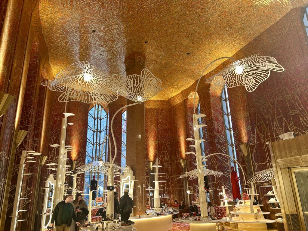 The Red Room at Printemps New York Is a True NYC Treasure